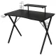 Стол на металлокаркасе BRABIX TECH GT-002 (ш1000*г635*в750мм), черный, 641858. Фото товара с разных ракурсов.