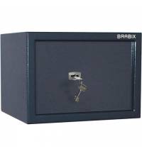 Сейф  "КМ-260", 260х360х290 мм, 13 кг, ключевой замок + полка, крепление к стене, 291165