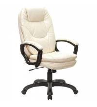 Кресло офисное  PREMIUM "Trend EX-568", экокожа, бежевое